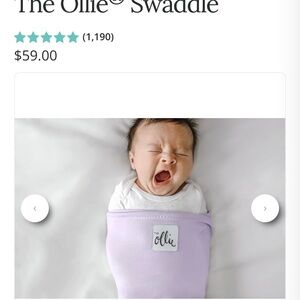 Ollie Swaddle - Lavender - EUC
